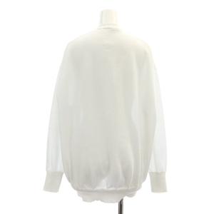 STUNNING LURE ハイツイストニットブルゾン ジャケット カーディガン スナップボタン M 白 ホワイト