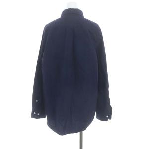 MADISONBLUE 23SS B.D. SH TYPEWRITER ロゴ刺繍シャツ 2 ネイビー