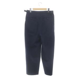 marka 23SS オフィサーパンツ2タックワイドウールトロピカルラメンジ OFFICER PANTS 2TUCK WIDE WOOL