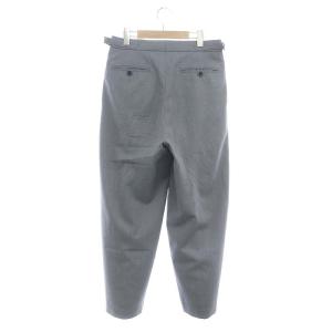 marka 23SS OFFICER PANTS 2TUCK WIDE WOOL TROPICAL MELANGE パンツ タック 1