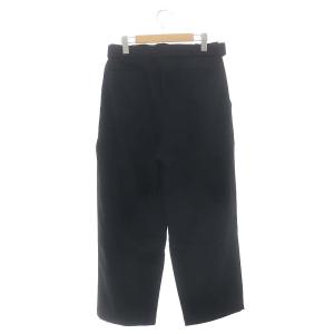 marka ベルトパンツ ウールフランネル 22AW BELTED PANTS 2/48 WOOL FLANNEL パンツ ワイド ジップフライ