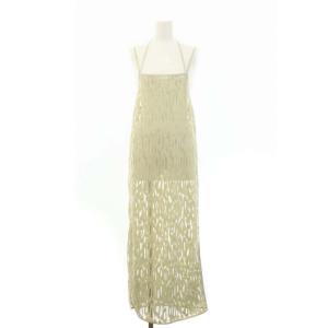 23SS Mole Lace Cami Dress ワンピース マキシ ロング シアー シースルー 36