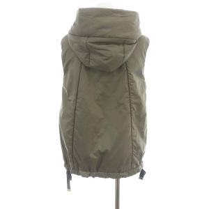 Max Mara 22年製 The Cube テクニカルキルティングジレ 34 カーキ