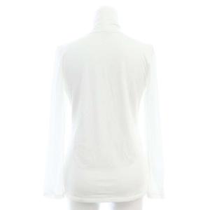 BORDERS at BALCONY ハイネックトップ トップス カットソー 長袖 タートルネック 38 白 ホワイト