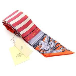 TWILLY ツイリー SOIE ASTROLOGIE スカーフ シルク 赤 オレンジ レッド