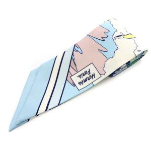 TWILLY ツイリー WOW スカーフ 総柄 シルク マルチカラー