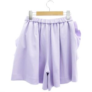 Chesty 23AW フリルショートパンツ ストレッチ 1 ラベンダー /MY OS