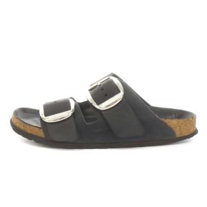 BIRKENSTOCK ARIZONA ビッグバックルサンダル ベルト 37 24?p 黒 ブラック /HK OS SH