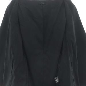 Theory 23AW DOUBLE KNIT PONTE COLLARLESS J ノーカラージャケット ポンチ 総裏地 2 黒 ブラック