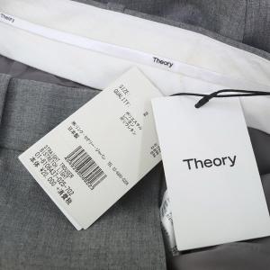 Theory BISTRECH LIGHT STRAIGHT TROUSER パンツ スラックス スリム ストレッチ 2 グレー