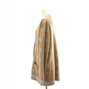 BURBERRY ティッシ期 ウール×シルク カーディガン S ブラウン