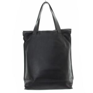 【数量限定・美品】ロエベ トートバッグ リピートアナグラム レザー 大容量 黒 大容量【LOEWE】トートバッグ アナグラム型押し レザー ブラック