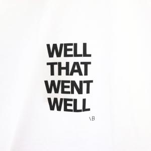 Victoria Beckham well that went well Tシャツ カットソー 半袖 コットン S 白 ホワイト /NR