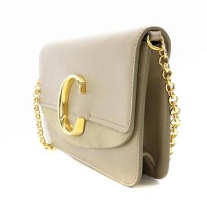Chloe clutch with chain ショルダーバッグ ベージュ CHC19SS192A3723W