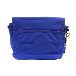 TORY BURCH ショルダーバッグ ナイロン 青 ブルー