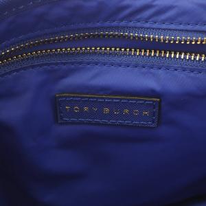 TORY BURCH ショルダーバッグ ナイロン 青 ブルー