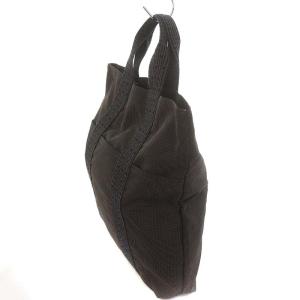 HERMES トワル エールライン カバ ハンドバッグ トートバッグ グレー