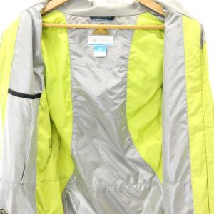 Columbia チタニウムライトマウンテンパーカー ジャケット ジップアップ S 黄 イエロー