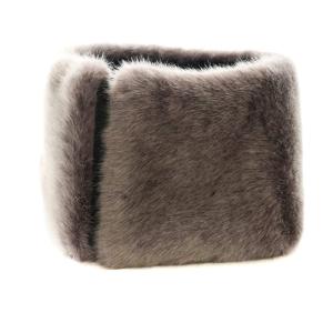 LOEWE フォックスファーネックカラー ティペット グレー