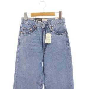 Levi's ワイドデニムパンツ インディゴ 24 ブルー