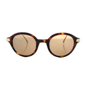 SOPHNET. × 金子眼鏡 サングラス メガネ セル メタルフレーム 茶 ブラウン