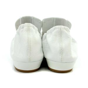 BOTTEGA VENETA マダムレザーローファーパンプス 351/2 ホワイト