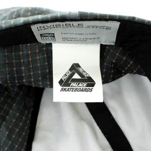 PALACE T&D RIPSTOP TRI-FERG リップストップ キャップ 帽子 チェック コットン グレー /NR