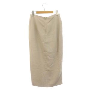 Deuxieme Classe sophisticat スカート ロング丈 ミモレ丈 タイト 36 S ベージュ