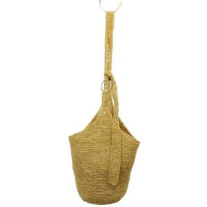 ラフィア ショルダーバッグ ワンショルダー かごバッグ ベージュ