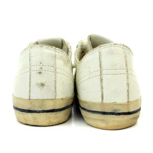 GOLDEN GOOSE V-STAR SNEAKERS スニーカー ローカット レザー 38 25cm 白 ホワイト