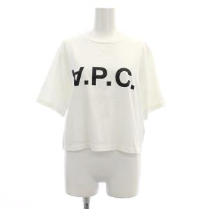 for IENA プリントTシャツ カットソー 半袖 ショート丈 ロゴ S 白 ホワイト /MY OS