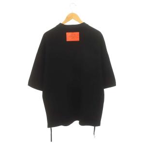 N.HOOLYWOOD TEST PRODUCT 23SS Tシャツ カットソー 半袖 40 黒 ブラック オレンジ