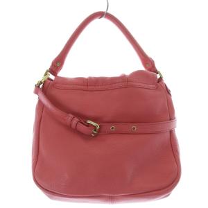 MARC by MARC JACOBS 2WAY バッグ ハンドバッグ ショルダーバッグ ロゴ ピンク
