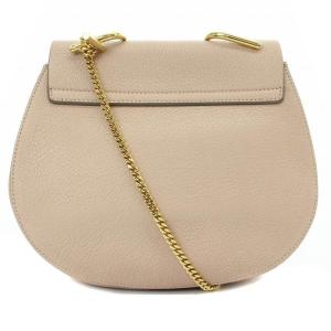 Chloe ドリュー ショルダーバッグ チェーン ピンクベージュ
