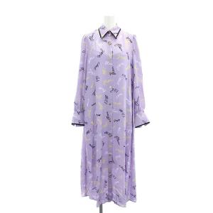 【LOULOU WILLOUGHBY】コットンダブルクロスシャツワンピース コットンダブルクロスシャツワンピース ロング丈 マキシ丈
