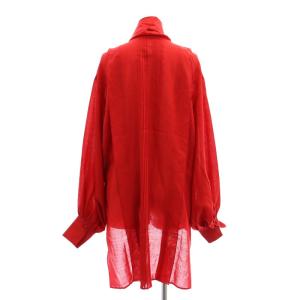 ADORE 23AW ウールビエラブラウス 38 レッド