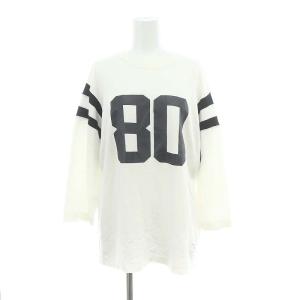 アパルトモン L'Appartement 23AW 80 PRINT FOOTBALL T SHIRT Tシャツ カットソー