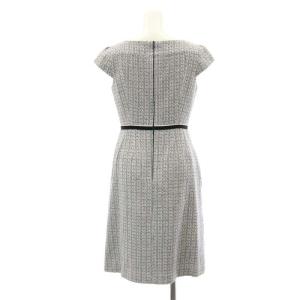 TOCCA CORAL ドレス ワンピース 半袖 ロング ミモレ ラメ 0 S 白 ホワイト