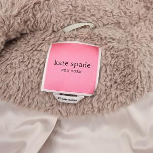 kate spade new york Teddy Coat テディコート ボアコート ダブル オーバーサイズ XS ピンクベージュ