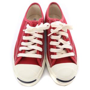 CONVERSE ジャックパーセル JACK PURCELL RET COLORS スニーカー キャンバス 23.5cm 赤 レッド 1CL750
