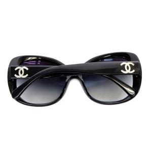 CHANEL 501/3C サングラス ココマーク 度なし 5918-135 黒 ブラック