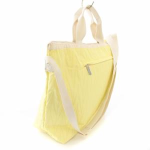 LesportSAC DELUXE EASY CARRY TOTE トートバッグ ショルダーバッグ 2WAY イエロー /TK