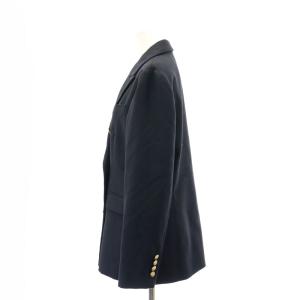 JOURNAL STANDARD relume TWギャバネイビーブレザー テーラード ダブル 38 M 紺 ネイビー