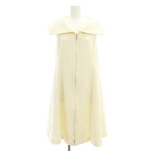 23AW Dress Iris スリーブレスワンピース 38 オフホワイト
