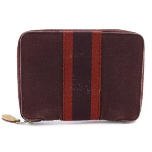 HERMES フールトゥ パースPM 二つ折り財布 エンジ