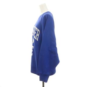 JOURNAL STANDARD relume 23AW SUNFLOWER ロゴスウェット トレーナー プルオーバー F 青 白 ブルー ホワイト