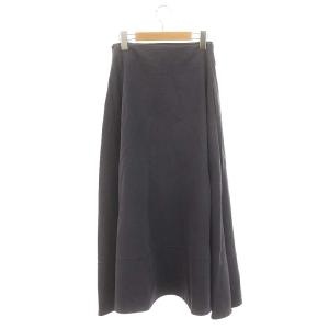 MADISONBLUE フレアロングスカート マキシ 1 グレー