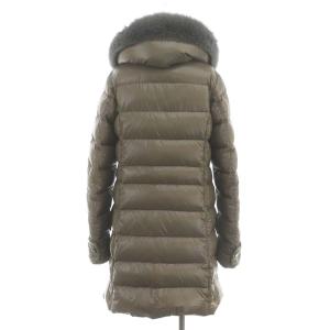 DUVETICA EFIRA フォックスファー ダウンコート アウター フード 44 ダークベージュ