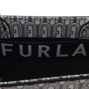 FURLA OPPORTUNITY L ジャガード トートバッグ ベージュ