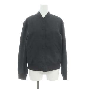 22AW Sleek Saxony Varsity JKT ブルゾン ジャケット 総裏地 P ダークグレー